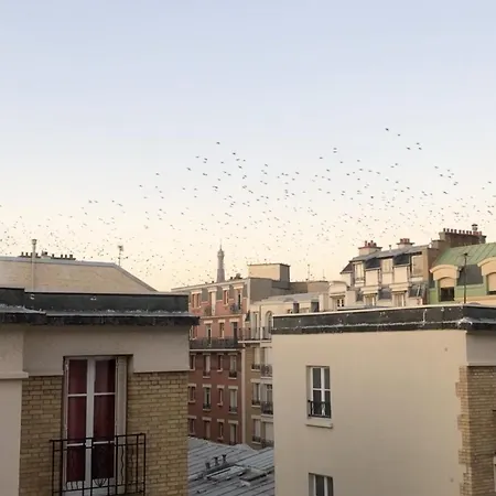 Parisien Vue Sur Tour Eiffel Apartamento Paris